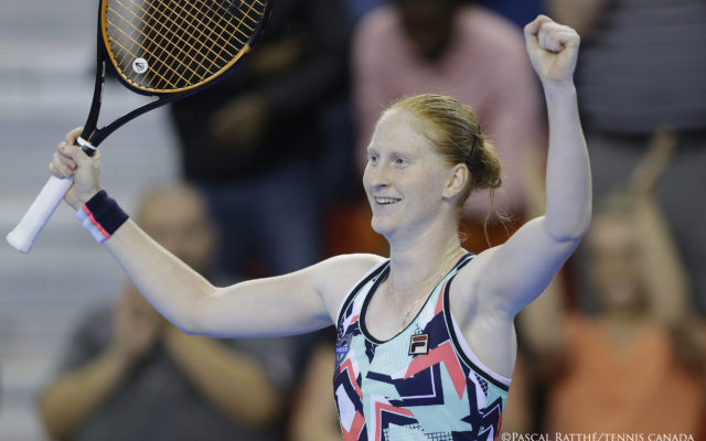 Van Uytvanck récolte son premier titre de la WTA à Québec